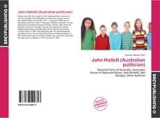 John Hallett (Australian politician)的封面