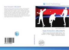 Portada del libro de Juan González (Baseball)