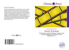 Portada del libro de Janice Karman