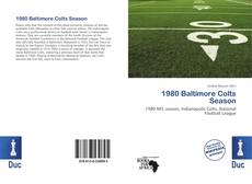 Bookcover of 1980 Baltimore Colts Season