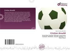 Copertina di Cristian Ansaldi