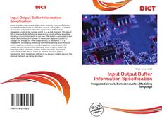 Couverture de Input Output Buffer Information Specification