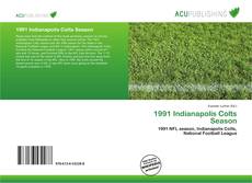 1991 Indianapolis Colts Season的封面