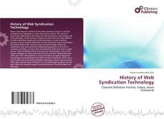 Portada del libro de History of Web Syndication Technology
