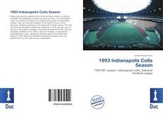 Buchcover von 1993 Indianapolis Colts Season