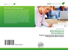 Bookcover of BYU School of Accountancy