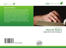 Bookcover of Albert M. Wolters