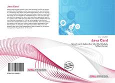 Couverture de Java Card