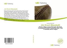 Capa do livro de Jim Grant (Baseball) 