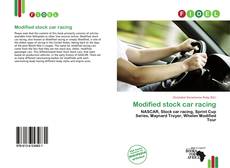 Capa do livro de Modified stock car racing 