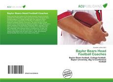 Borítókép a  Baylor Bears Head Football Coaches - hoz