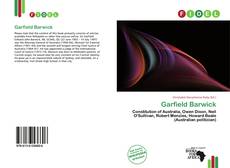 Buchcover von Garfield Barwick