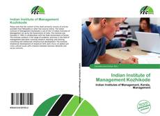 Bookcover of Indian Institute of Management Kozhikode
