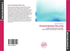 Copertina di Control System Security
