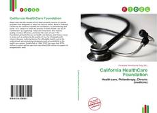 Bookcover of California HealthCare Foundation