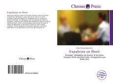 Capa do livro de Expulsion en Droit 