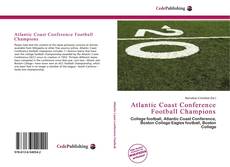 Обложка Atlantic Coast Conference Football Champions