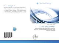 Classe de Régularité的封面