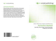 Capa do livro de Australian Bustard 