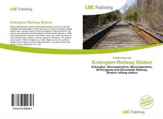 Capa do livro de Eckington Railway Station 