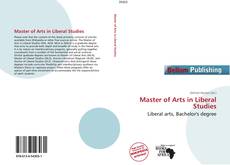 Bookcover of Master of Arts in Liberal Studies