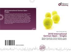 2010 International German Open – Singles kitap kapağı