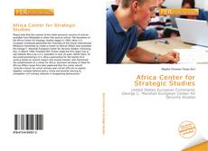 Bookcover of Africa Center for Strategic Studies