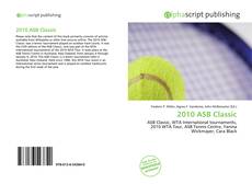 Borítókép a  2010 ASB Classic - hoz
