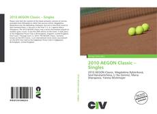 2010 AEGON Classic – Singles的封面