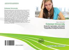 Copertina di Coleman University