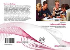 Copertina di Lehman College