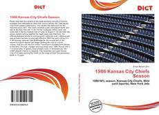 1986 Kansas City Chiefs Season的封面