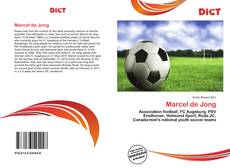 Couverture de Marcel de Jong