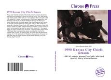 Capa do livro de 1990 Kansas City Chiefs Season 