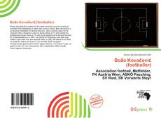 Portada del libro de Božo Kovačević (footballer)