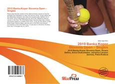 Buchcover von 2010 Banka Koper Slovenia Open – Singles