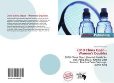 Portada del libro de 2010 China Open – Women's Doubles