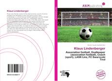 Couverture de Klaus Lindenberger