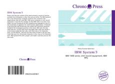 Bookcover of IBM System/3