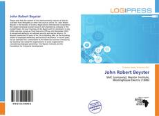 Bookcover of John Robert Beyster