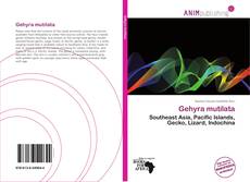 Couverture de Gehyra mutilata