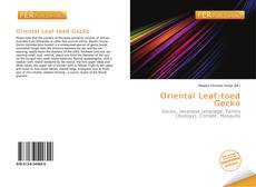 Bookcover of Oriental Leaf-toed Gecko