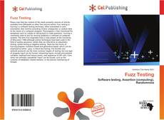 Portada del libro de Fuzz Testing