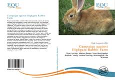 Campaign against Highgate Rabbit Farm的封面