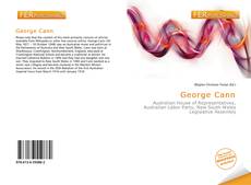 Bookcover of George Cann