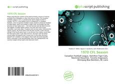 Borítókép a  1970 CFL Season - hoz