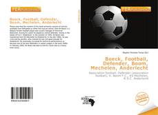 Buchcover von Boeck, Football, Defender, Boom, Mechelen, Anderlecht