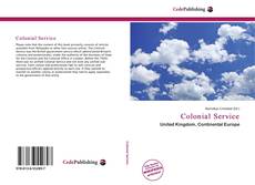 Bookcover of Colonial Service