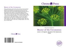 Capa do livro de Master of the Ceremonies 