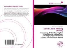 Portada del libro de David Leslie (Racing Driver)